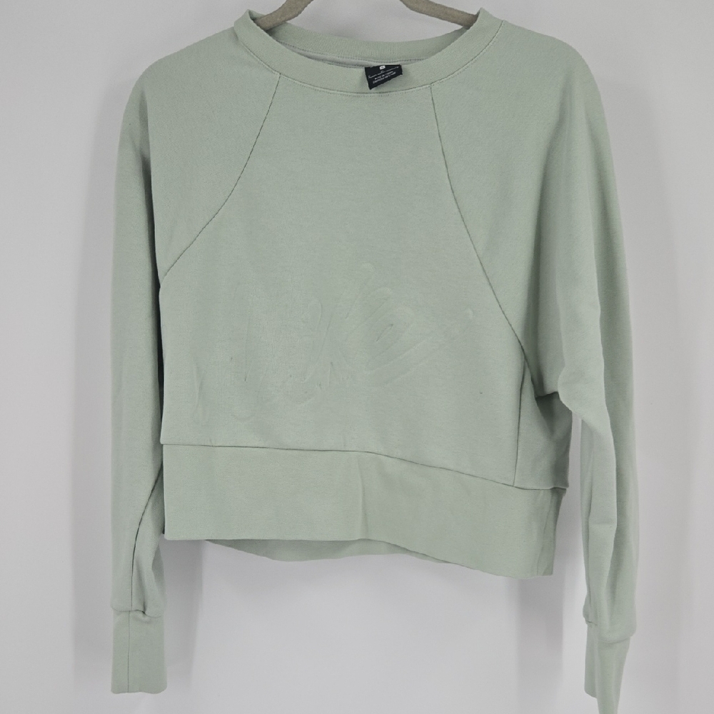 Nike Light Green Sweatshirt